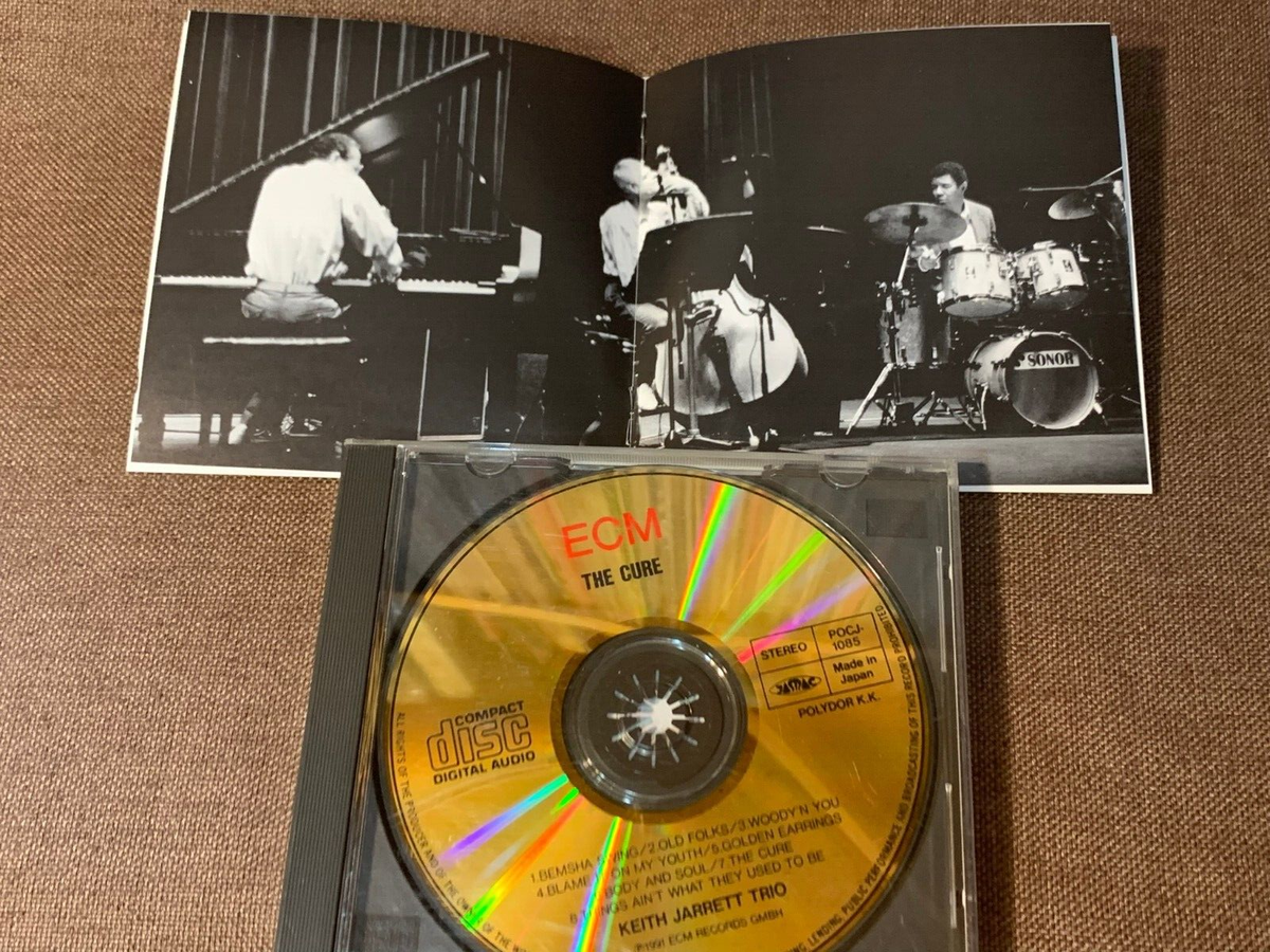 KEITH JARRETT The Cure JAPAN 24k GOLD CD POCJ-1085 w/ PS BOOKLET + 