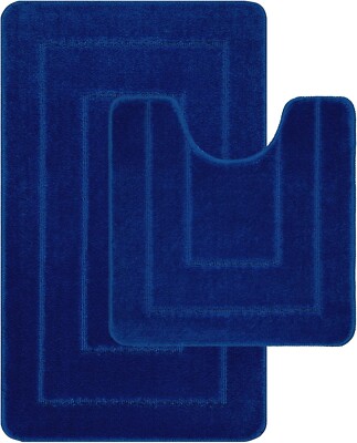 LifeStyle Comfort Ltd rutschfeste Badematte 2-teilig Ichra extra weich wasserabsorbierend