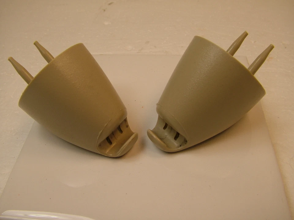 Ford Taurus 1996-2007/Mercury Sable parasol gancho clip (par) bronceado Foto 2 de 4