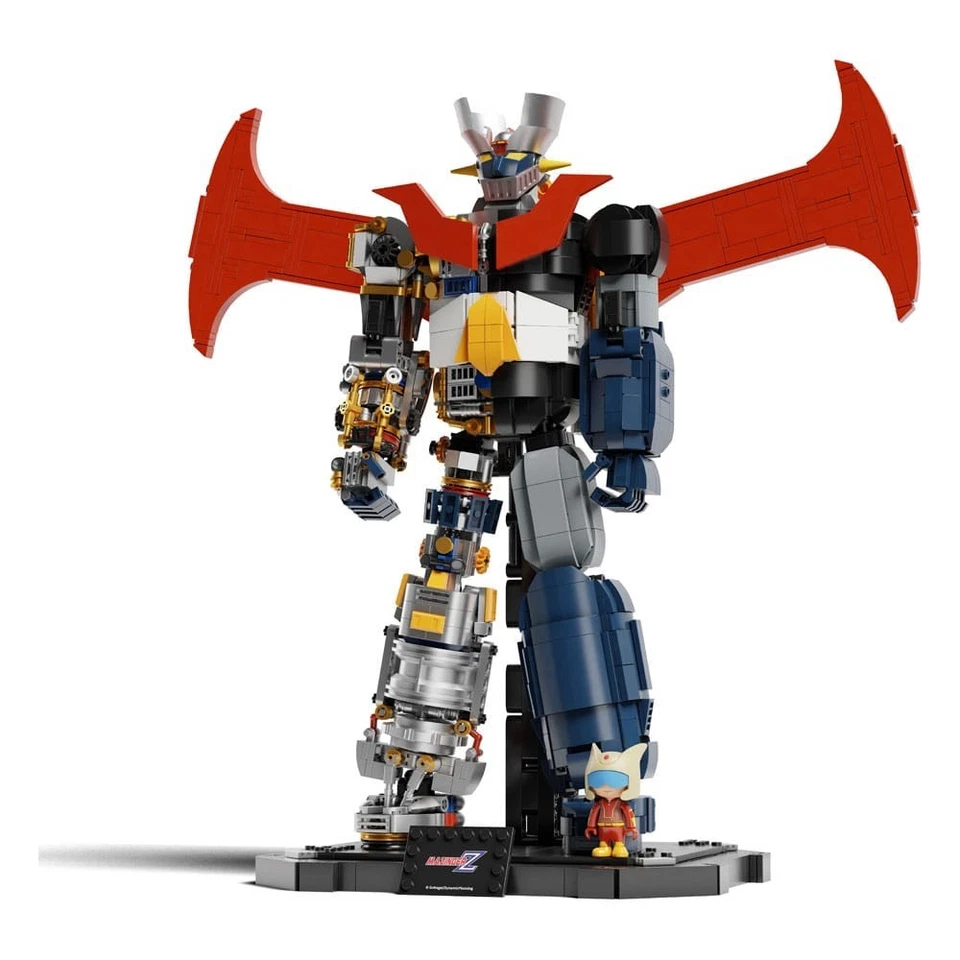 Action Figure Pantasy Mazinger Z Mazinga Set Costruzioni da 1091 Pezzi 38 cm - Immagine 3 di 4