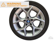 BMW X1 R18 Alloy Wheel With Tire 2013 SUV 4/5dr 6789145 (12-15) 20d xDrive