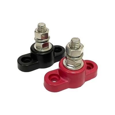 48V 50A Insulated Power Post Junction Block Power Distribution Block, Bus Bar