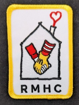 Ronald McDonald House Charities Fun Patch For Girl Scouts or Other Groups