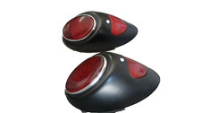 Vw Volkswagen Bug Beetle Oval 1955-1961 Tail Lights Hearts Reproduction