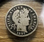 1897-P Barber Dime - Actual Coin Shown - Free Shipping & Tracking INV#189