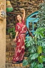 Handmade Women's Two Piece Suit - Natural Silk Suit