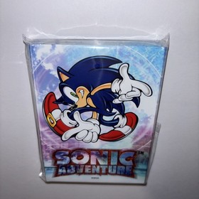 IN HAND!  SONIC ADVENTURE LIMITED RUN TRADING CARD SLEEVES SEGA DREAMCAST PACK