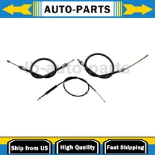For Jeep Cherokee 1997-2000 Dorman First Stop Parking Brake Cable Front Rear 3x