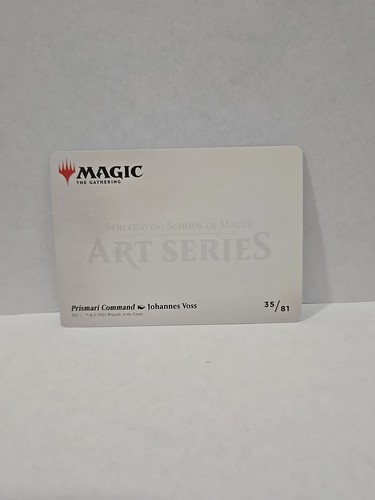 Prismari Command Art Card Art Series: Strixhaven Regular - Foto 2 di 2