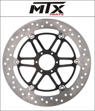 Honda CBR 1100 XX Super Blackbird 1997-1998 [Front MTX Black Round Brake Disc]