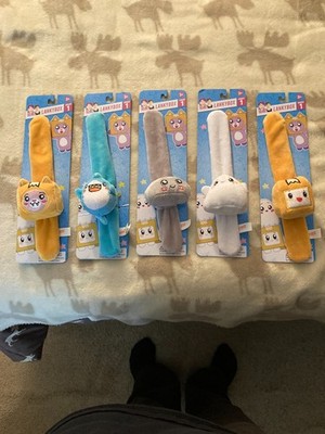 LANKY BOX SERIES 1 SLAP BRACELETS, SET OF ALL FIVE, NEW