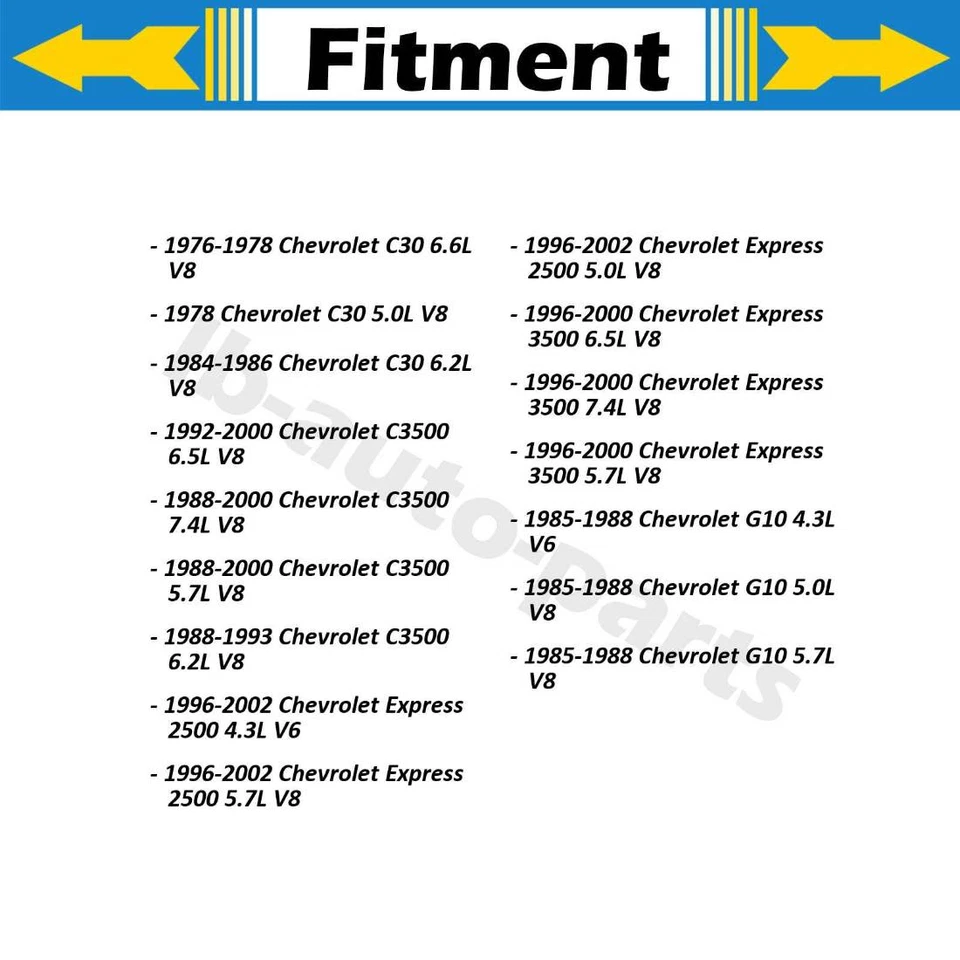 Cilindro de rueda de freno trasero 2x para Chevrolet G10 1985-1988 5,7 L Foto 4 de 4