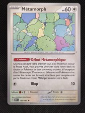 Carte Pokemon METAMORPH Français "NON HOLO" - EV3.5 MEW FR 151 - 132/165 - Neuf