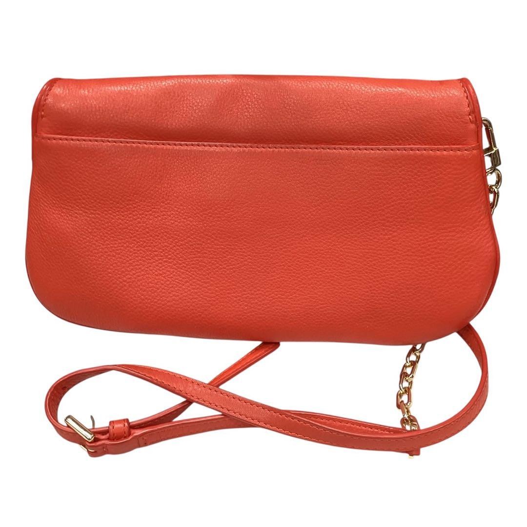 Tory Burch 2-way Shoulder Bag Clutch Leather Red Women's From Japan thumbnail 21