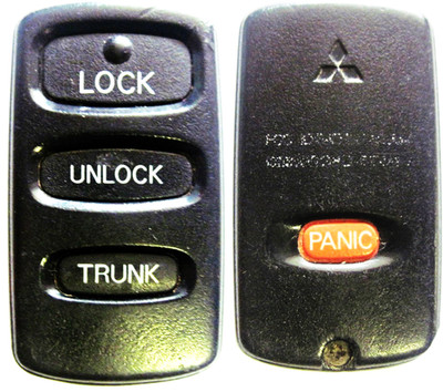 Keyless entry remote Mitsubishi MR587981 OUCG8D-525M-A car OEM control keyfob