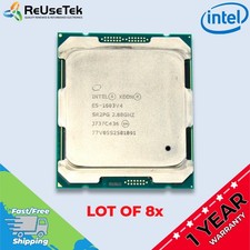 Lot of 8  Intel Xeon E5-1603V4 SR2PG 2.80GHz 4-Core LGA 2011-3 CPU Processor