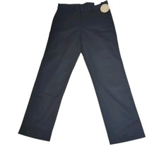 Flynn O'Hara Uniform Twill Pants Boys Navy Blue 22S Waist 31 Length 30 NWT