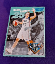 2000 BECKY HAMMON RC NEW YORK LIBERTY TEAM ISSUE WNBA PROMO SUPER Rare nrmt-mt