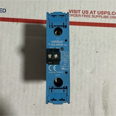 celduc SUL942460 Solid State Relay 3-32VDC Input 25A AC Control Equipment Panel