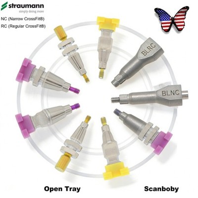 US Dental Transfer Tray Open/Closed/Analog Impression Coping RC/NC Straumann ITI