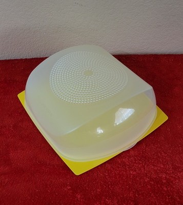Tupperware 2pc the large Smart Cheese keeps fresh or aged cheeses longer  