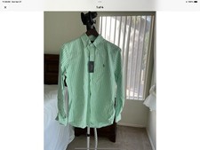 Ralph Lauren Men's Striped Oxford Shirt Small