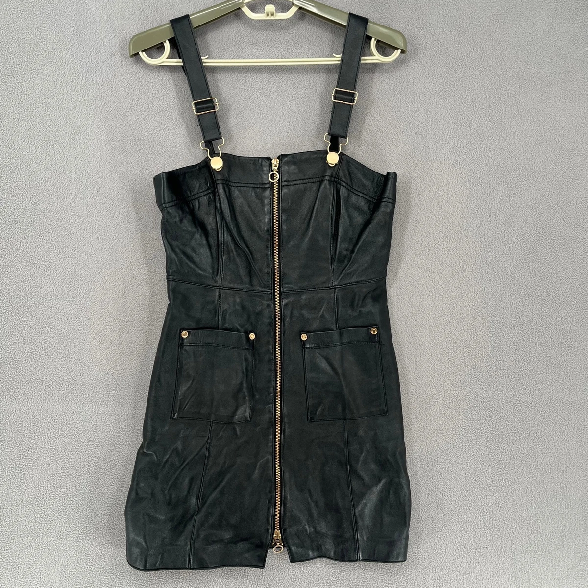 chinese dress ladies ALICE MCCALL - Navy Leather Dress