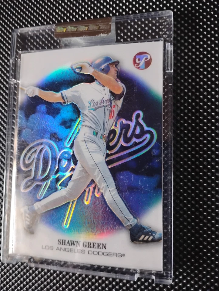 Topps Pristine Shawn Green 2002 refractor sin circular/149 Foto 2 de 3
