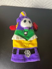 Vintage Veggie Tales Larry Hand Puppet Lazer Boy Cucumber Space Youth Play