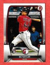 Bo Naylor 2023 Bowman #60 Rookie Cleveland Guardians