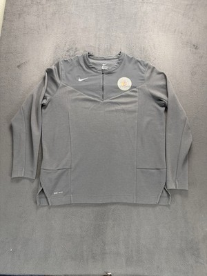 Nike Dri-FIT Northern State Wolves Men s XL Gray 1/4 Zip Long Sleeve Pullover