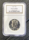 1964 Kennedy Half Dollar 50C NGC PF67 CAMEO Proof Silver Coin 🔥