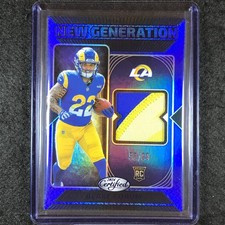 2024 Certified Football BLAKE CORUM New Generation Rookie Patch Relic Blue 56/99