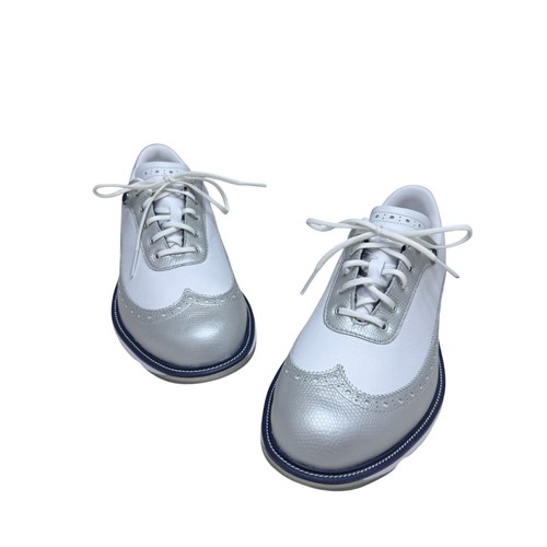 Adidas Women's MC Zoysia Spikeless Golf Shoes Boost Silver/White, Size 8 NWOB - Picture 1 of 10