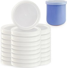 Yogurt Jar Lids for La Fermiere (24pcs) - Plastics Jar Lids for La Fermière Y...