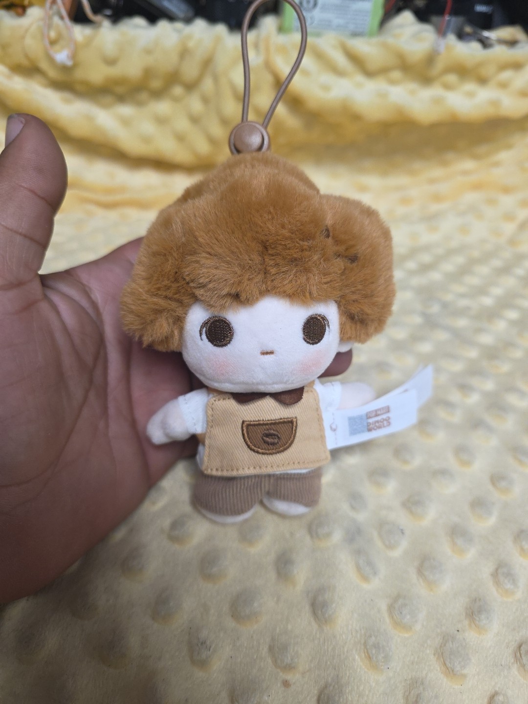  POP MART POP BEAN Coffee.Factory Series plush pendant Dimoo the taster