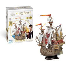 Harry Potter 3D Puzzle Durmstrang Ship Wizarding World 207 Pieces 8+