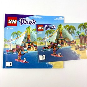 Lego Friends Lot of 6 Instruction Books Leaflets 30112 30113 41059 1 & 2 41664 +