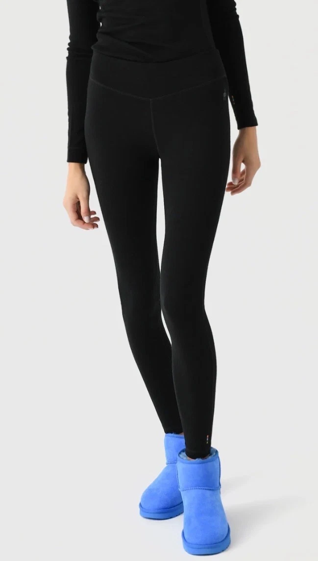 SmartWool Classic All Season Merino Base Layer Bottom Women NWT size Large Black