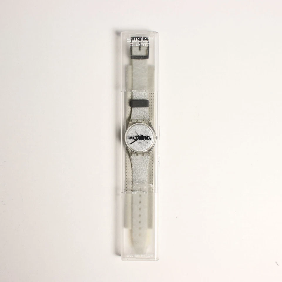 Swatch Gent GK264 World Inc. Nuovo Originale Svizzera 1997 Vintage Autentico - Immagine 2 di 2