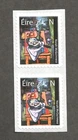 2025 IRE 6th ISSUE ART ON A STAMP III NORAH McGUINNESS COIL ROLL PAIR