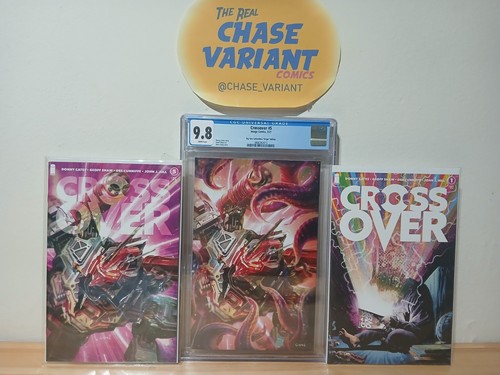 CROSSOVER #5 JOHN GIANG VIRGIN & TRADE CGC 9.8 LIMITED 300 PRINT #1 COVER A NM