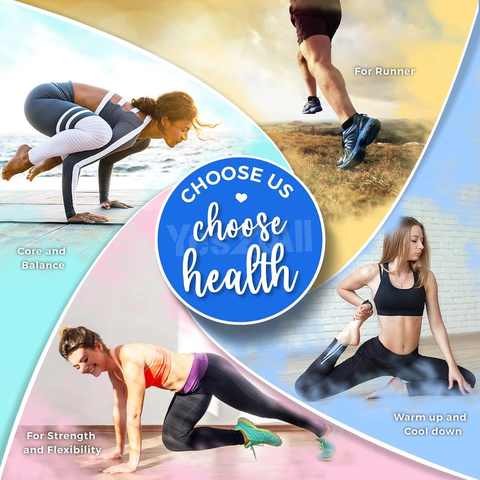 Yes4All Rodillo de espuma firme EVA para espalda - Rodillo redondo para ejercicio, yoga y Foto 4 de 4