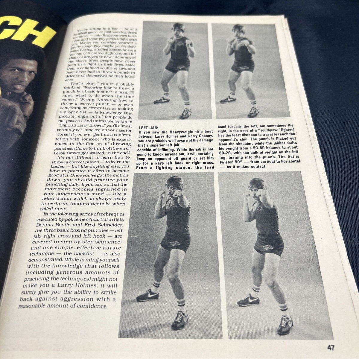 雑誌マーシャルアーツ&fightin' Vintage Karate Illustrated Magazine September, 1984 | eBay