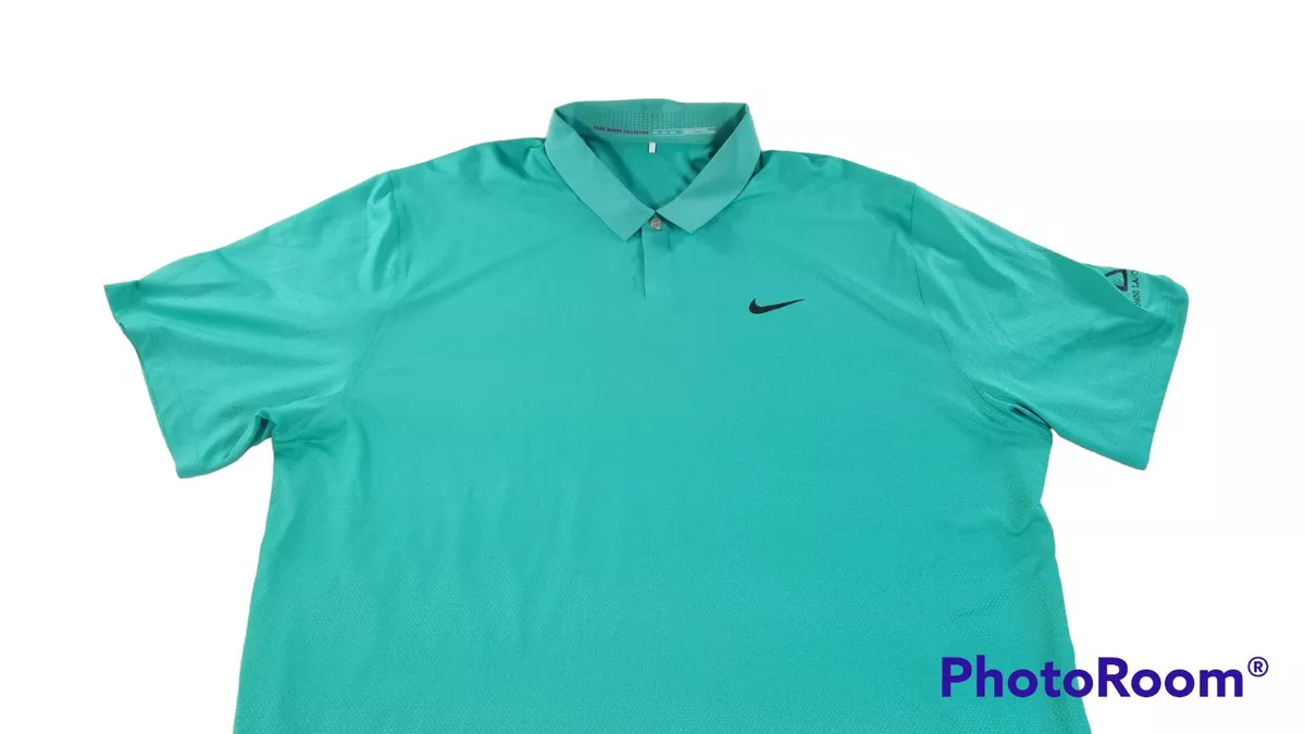 søsyge Gå op erklære Nike Tiger Woods Collection TW Men&#039;s Polo Golf Shirt Size XXL Mint  Green Dri-Fit | eBay