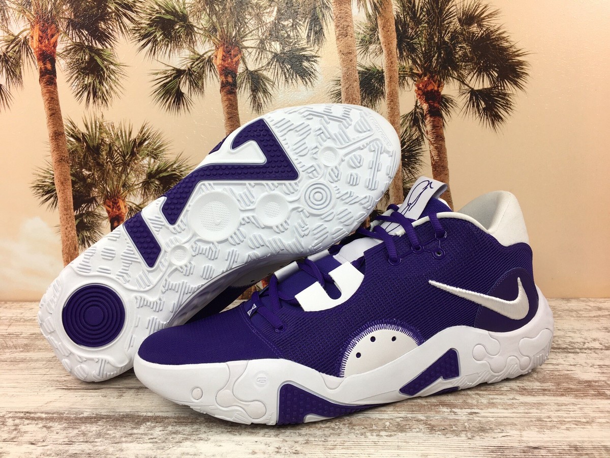 Nike PG 6 TB Promo Purple White Basketball Shoes DX6654-500 Men's