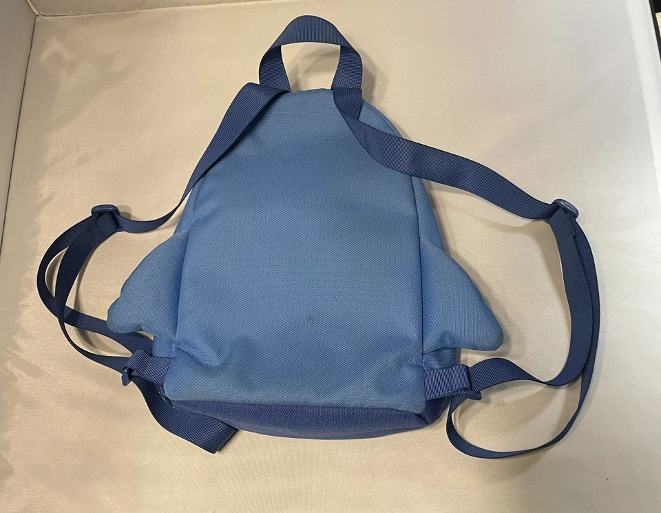 Boys Blue Adjustable Shark Mouth Fish Backpack One Size 11 in X 9 in - Image 2 of 4