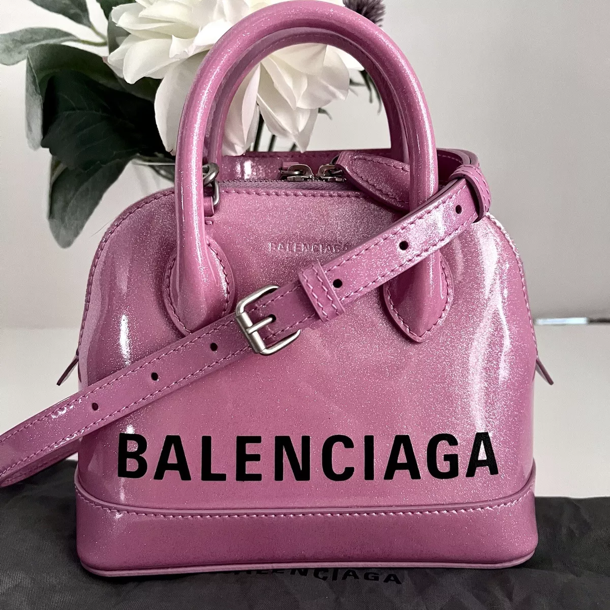 Balenciaga Ville Xxs Dome Top Handle Handbag