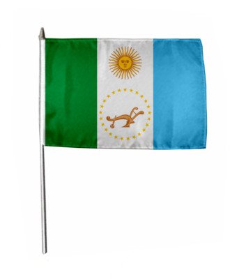 Stockflagge Fahne Flagge Chaco Provinz Argentinien 30 x 45 cm