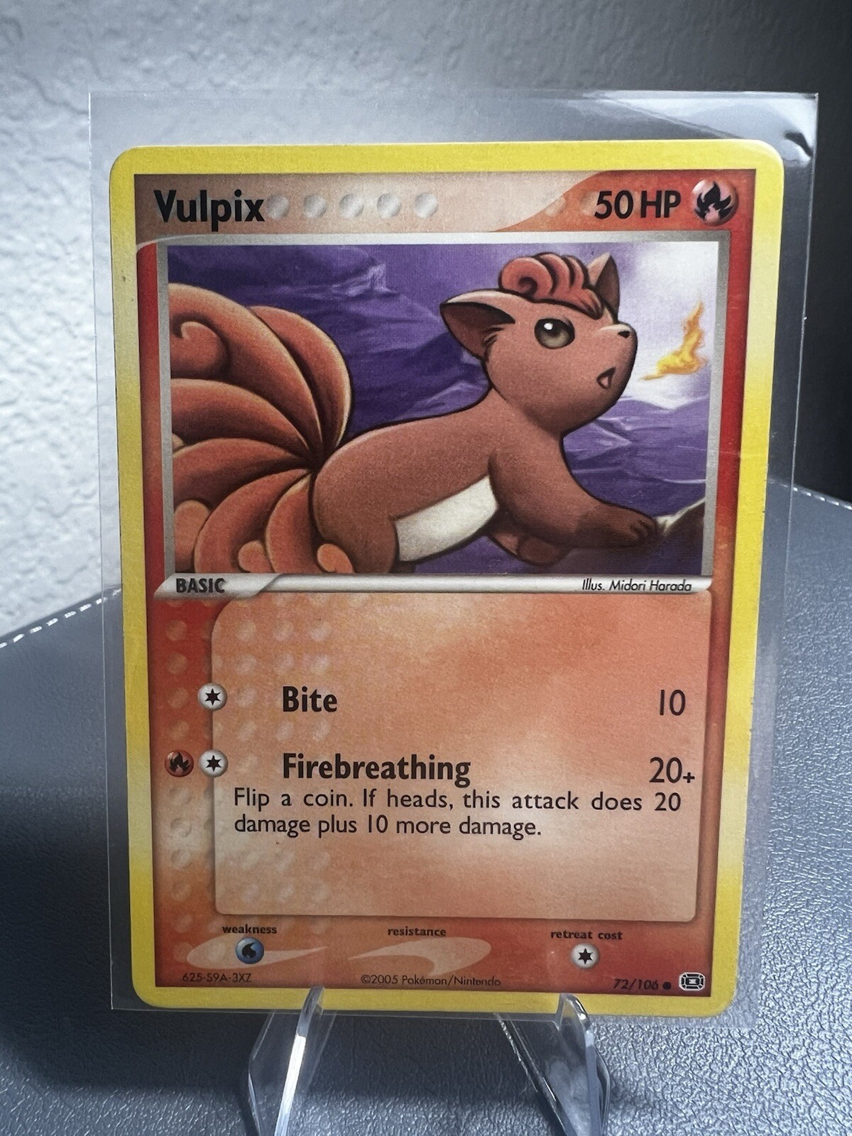 Vulpix 72/106 Non-Holo Pokemon Emerald - Pokemon Trading Card Game
